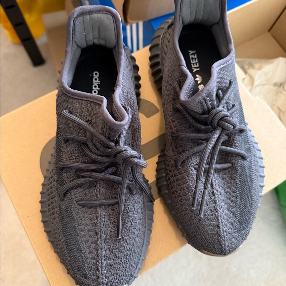 Adidas Gray Textured Sneakers